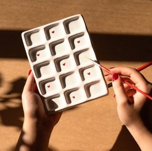 وندا-پالت سرامیکی مستطیلی15خانه