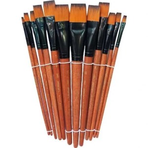 ماریس-ست قلمو دسته کوتاه قهوه ای2962