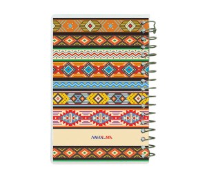 آلما-تقویم8*12جیبی سیمی طلقی طرحدار1019