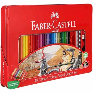 فابر مدادرنگ قرمز فلزی