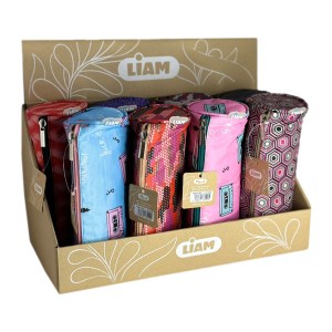 لیام-جامدادی3102استوانه ای تک زیپ