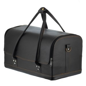 کارنو-کیف ابزار زیپ دار چرمی چمدونی بزرگ