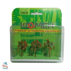 کومه-درخت جنگلی سبزوقرمز3عددی