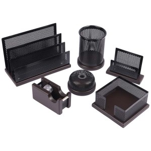 ست رومیزی چوب وفلز6تکه