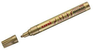 یونی-ماژیک پینت8میل-طلایی