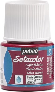 رنگ پارچه ترانسپرانت-023Oriental red