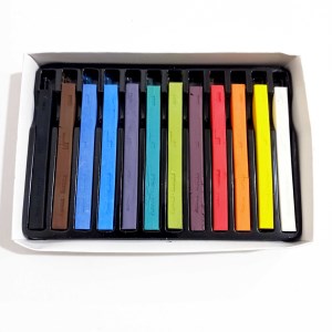 پزواک-گچ پاستل12رنگ