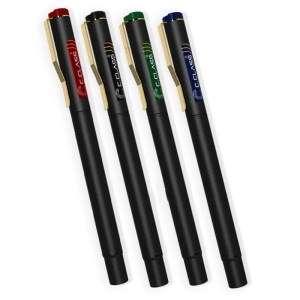 سی کلاس-ژل پن گ طلایی بدنه مشکیGP3026