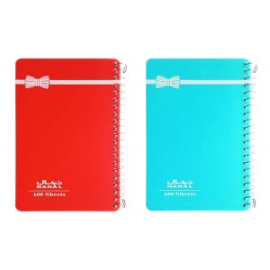 پیل-یادداشت100برگ10*15سیم بالا