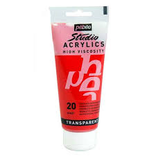 Pbo-اکرولیک100میل-20Quinacridone Scarlet