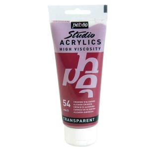 Pbo-اکرولیک100میل-54Alizarin Crimson