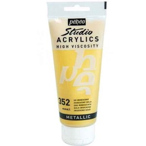 Pbo-اکرولیک100میل-352Lridescent Gold