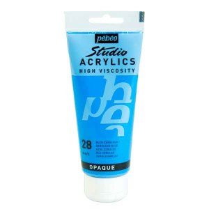Pbo-اکرولیک100میل-28Cerulean Blue