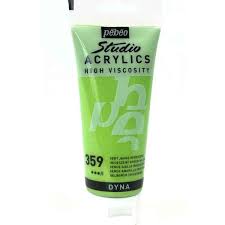 Pbo-اکرولیک100میل-359Iridescent Green Yellow