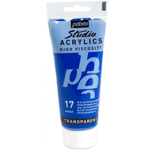 Pbo-اکرولیک100میل-17Phthlocyanine Blue