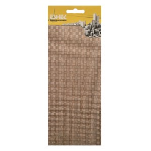 اشل-زیپاتون سنگ تراورتن قهوه ای1/100