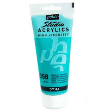 Pbo-اکرولیک100میل-358Iridescent Green Blue