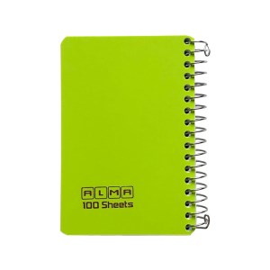 آلما-یادداشت سیمی12*17-100برگPP1335