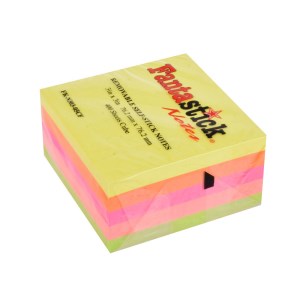 فانتا-پستیت100برگ7/5*7/5-زرد فسفری