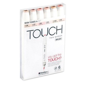 تاچ-ست رنگ پوست روشن