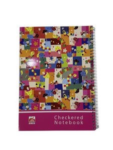 آلما-دفتر60سیمی شطرنجی7657(10mm)