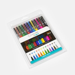 سی کلاس-روان نویس نوک نمدی12رنگ