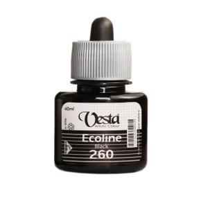 وستا-اکولین تکرنگ مشکی260