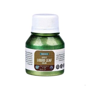 سوداکو-رنگ افکت55میل مایع مطلا زیتونی کد00039