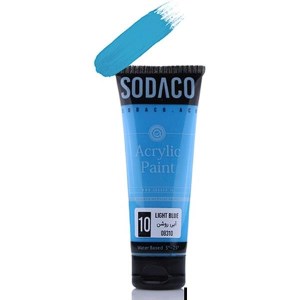 سوداکو-اکرولیک تیوپ ساده75میل سری آرتیست-آبی سرولین8315