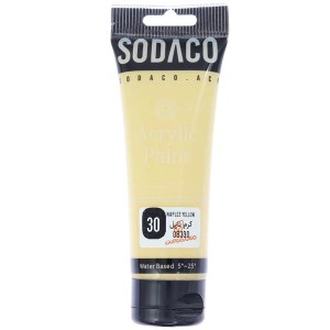 سوداکو-اکرولیک تیوپ ساده75میل سری آرتیست-کروم ناپل8330