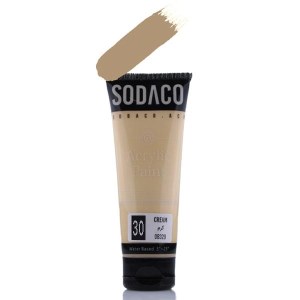 سوداکو-اکرولیک تیوپ ساده75میل سری آرتیست-کرم نسکافه ای8327