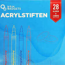 ماژیک اکرولیک28رنگM&M