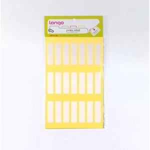 لانگو-برچسب دور سفید10*35-4برگی کد421