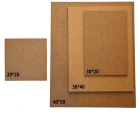 بیس چوبی 3میل 40*50