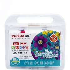 ماژیک اکرولیکZuixuaسری615-12رنگ