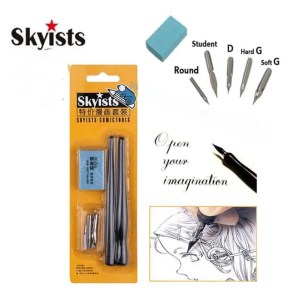 قلم فلزی آرتیست(2عدد دسته+پاکن)