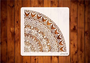 شیرازشابلون ماندالا n6bابعاد50*50