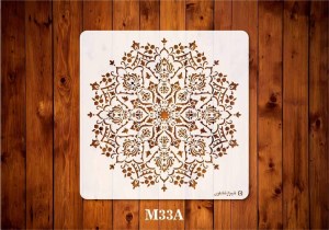 شابلون ماندالا کد m33a ابعاد: 60*60