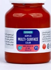 سوداکو-اکرولیک مولتی سورفیس 125میل- قرمز2406