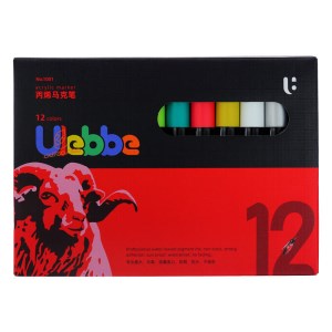 ماژیک اکرولیک ست 12رنگulebbe