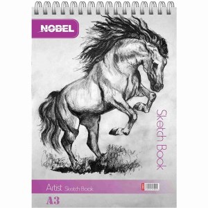 نوبل-دفتر نقاشیA3سفید