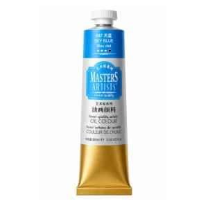 رنگ روغن ۶۰ میل مستر ماریس Sky Blue ۴۴۷