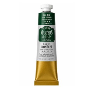 رنگ روغن 60 میل مستر مارس Sap Green 568