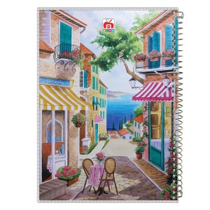 آلما-دفتر60سیمی طلقی7612